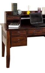 Mango Wood Aniwa Study Desk Table for Home and Office | Brown Finish 