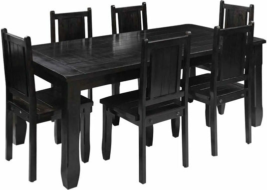 Translation missing: en.Solid Wood Kayle 6 Seater Dining Table Set for Home | Dining Furniture 