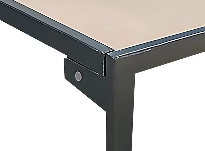 Translation missing: en.Single Size Bed with Upholstered Headboard | CR Steel Frame | Modern Platform Bed | Sturdy, Durable &amp; Noise-Free | No Box Spring Needed | Stylish Furniture 