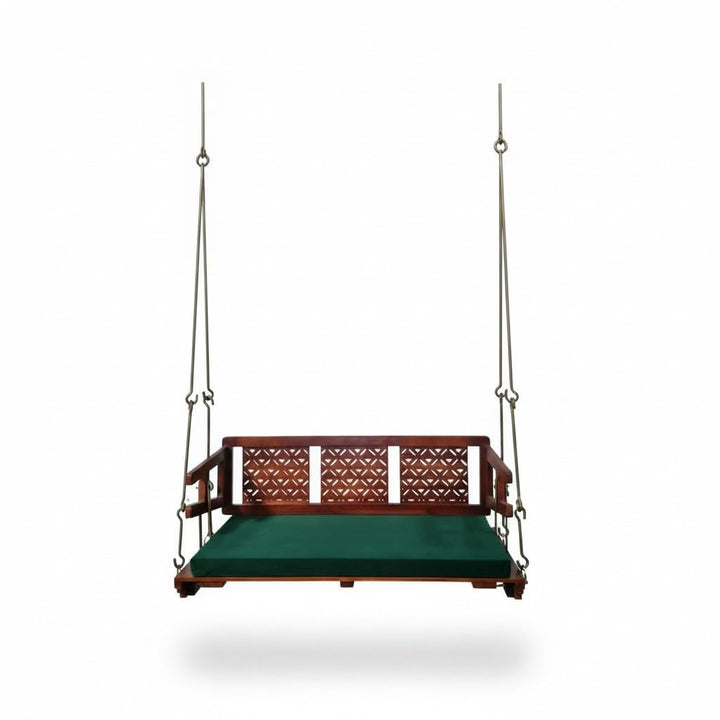 Translation missing: en.Jhula for Adults for Home Reversible Wooden Swing Jhula for Indoor Outdoor &amp; Balcony 