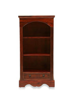Bookshelf | Sheesham Wood Wooden Storage Organizer | Shelves Bookcase Rustic Durable, Stylish & Compact Design for Home, Office & Living Room | Furniture Organizer Elegant Finish (Honey Oak 2) 
