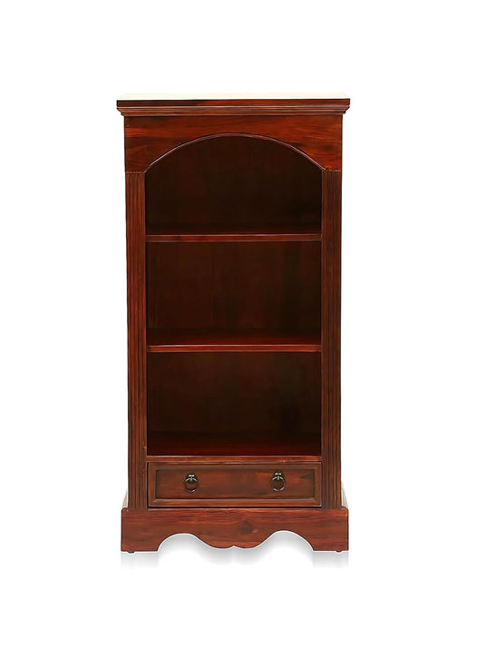 Translation missing: en.Bookshelf | Sheesham Wood Wooden Storage Organizer | Shelves Bookcase Rustic Durable, Stylish &amp; Compact Design for Home, Office &amp; Living Room | Furniture Organizer Elegant Finish (Honey Oak 2) 