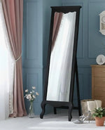 Mango Wood Home Decorative Thalo Standing Long Mirror for Living Room, Bedroom, Hotels 