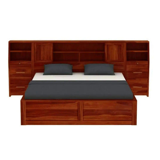 Translation missing: en.Sheesham Wood Trapez Hydraulic Bed