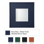 Mango Wood Azubu Wall Decorative Mirror Frame| Wooden Mirror | White Finish 