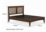 Solid Wood Parma Bed – Elegant and Stylish Bedroom Furniture Without Storage 