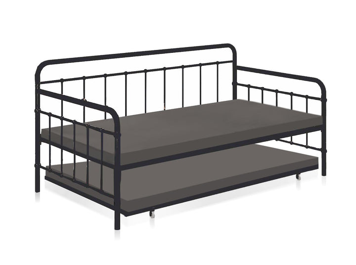 Translation missing: en.Marks Daybed Twin Size Metal and Mdf Trundle Bunk Bed 