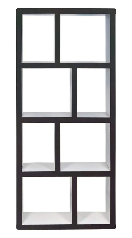 Translation missing: en.Mango Wood Roamn 4 Stage Book Shelf for Living Room | Bookcase Shelves | White and Brown Finish 