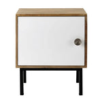 Mango Wood Rizal Bedside Table for Home 