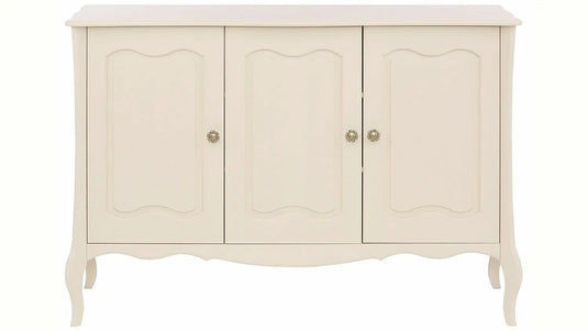 Translation missing: en.APRODZ Solid Wood Cali Sideboard Storage Cabinet for Living Room | White