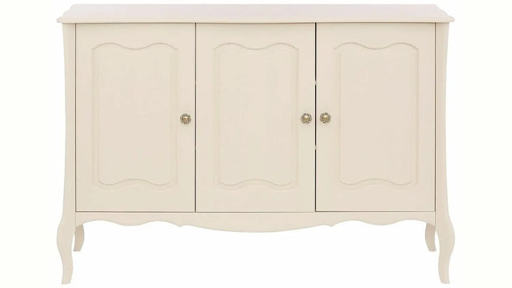 Translation missing: en.APRODZ Solid Wood Cali Sideboard Storage Cabinet for Living Room | White