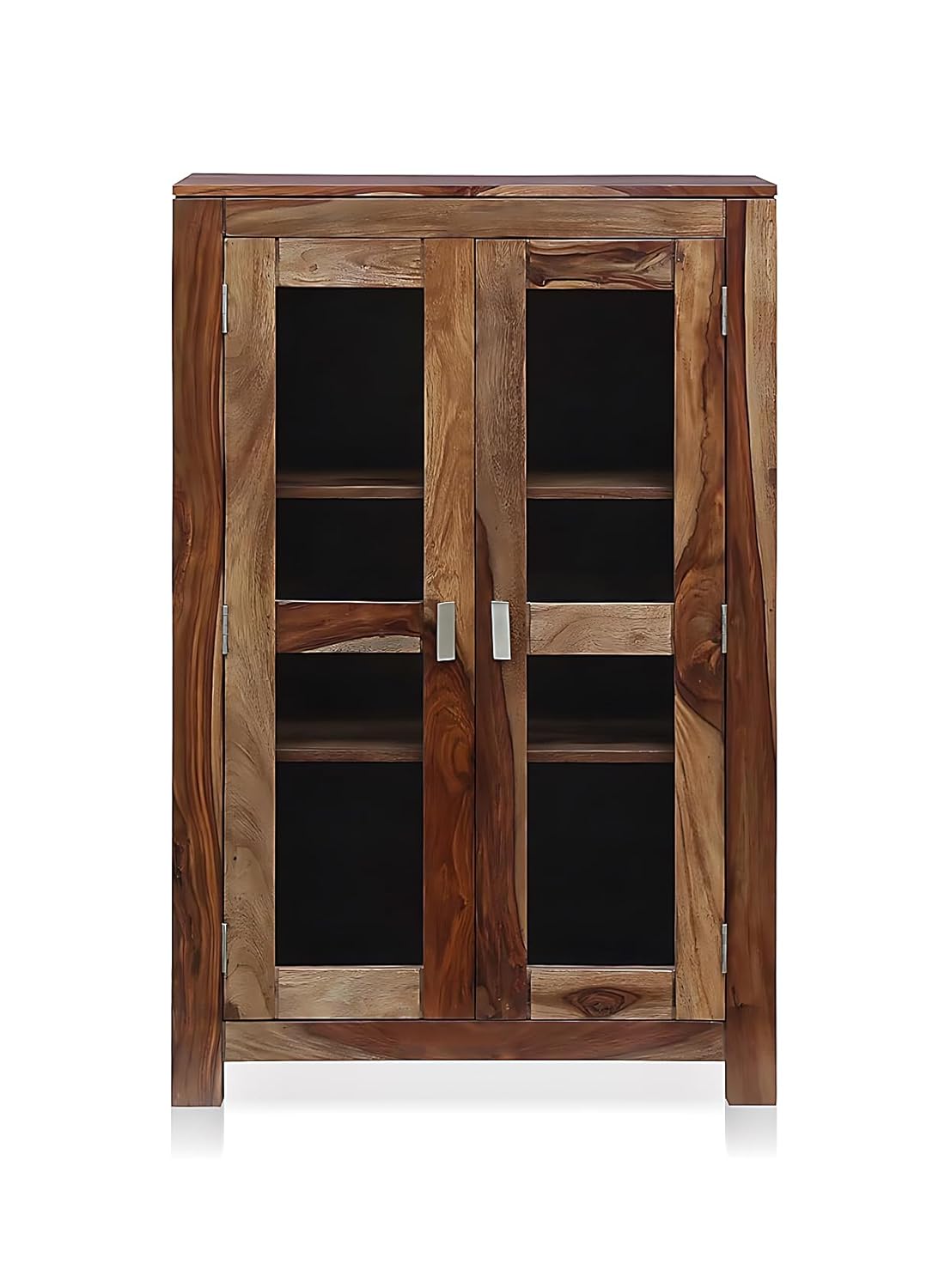 Bookshelf | Sheesham Wood Durable & Stylish Wooden Storage Organizer 