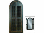 Mango Wood Meredi Standing Wall Decorative Mirror Frame| Wooden Mirror 