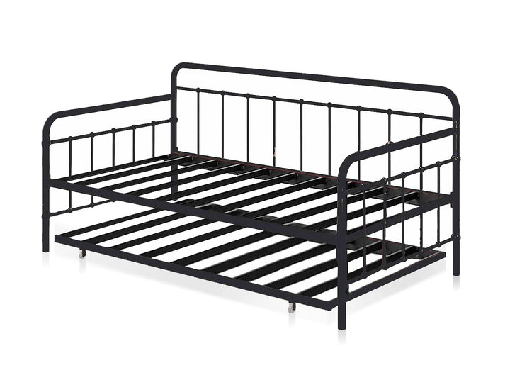 Translation missing: en.Marks Daybed Twin Size Metal and Mdf Trundle Bunk Bed 