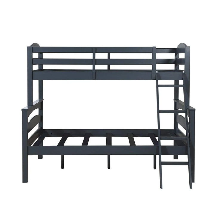 Translation missing: en.APRODZ Solid Wood Reese Bunk Bed for Bedroom | Light Grey Finish