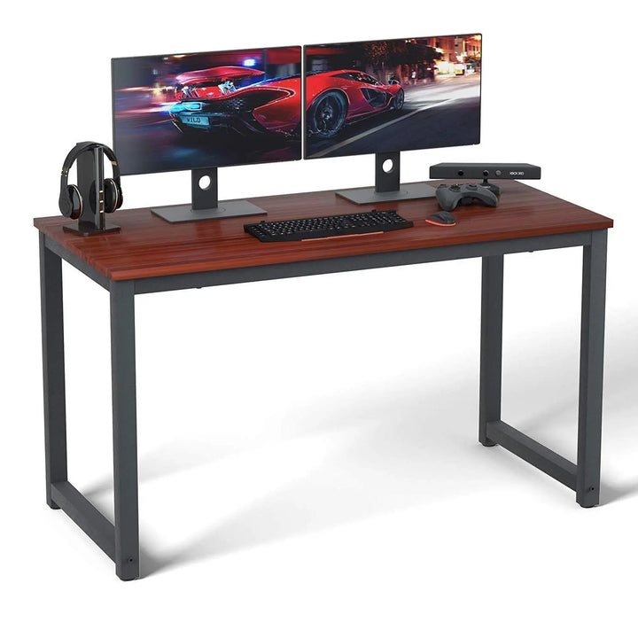 Translation missing: en.Computer Desk 47" Modern Sturdy Office Desk Study Writing Desk for Home Office, White 