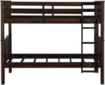 Sheesham Wood Beerar Kids Bunk Beds with Ladder for Bedroom 