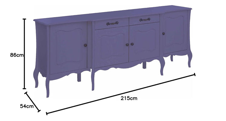 Translation missing: en.Mango Wood Rosario Sideboard Storage Cabinet for Living Room | Wooden Cabinet for Home 
