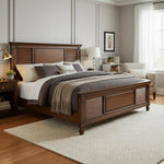 Solid Wood Without Storage Bed Elmore for Bedroom Stylish 