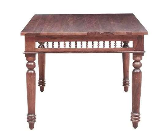 Translation missing: en.Sheesham Wood Norcross 6 Seater Dining Table Set with Bench for Home | Brown Finish 