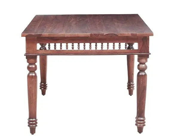 Translation missing: en.Sheesham Wood Norcross 6 Seater Dining Table Set with Bench for Home | Brown Finish 