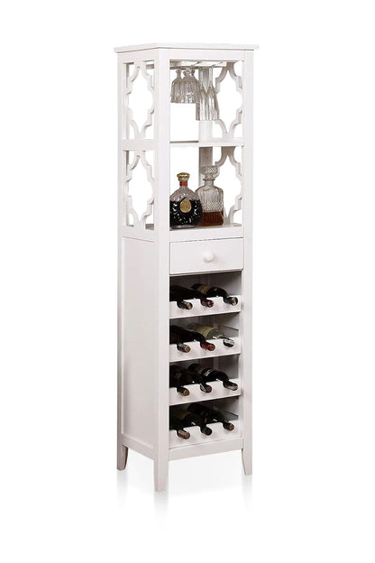 Mango Wood Peetz Royal Stylish Bar Cabinet with Wine Glass Storage for Living Room | Chestnut Finish 