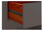 Aprodz Soild Wood Teresina Sideboard Storage Cabinet with Drawer for Living Room | Opera Evening Finish