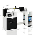 Solid Mango Wood Study Desk Table for Home and Office 