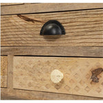 Wooden Carved Chest of Drawers | Wooden Cabinet for Bedroom | Wooden Cabinet with 
