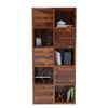 Olga Sheesham Wood 10 Cube Standard Home Office Bookcase