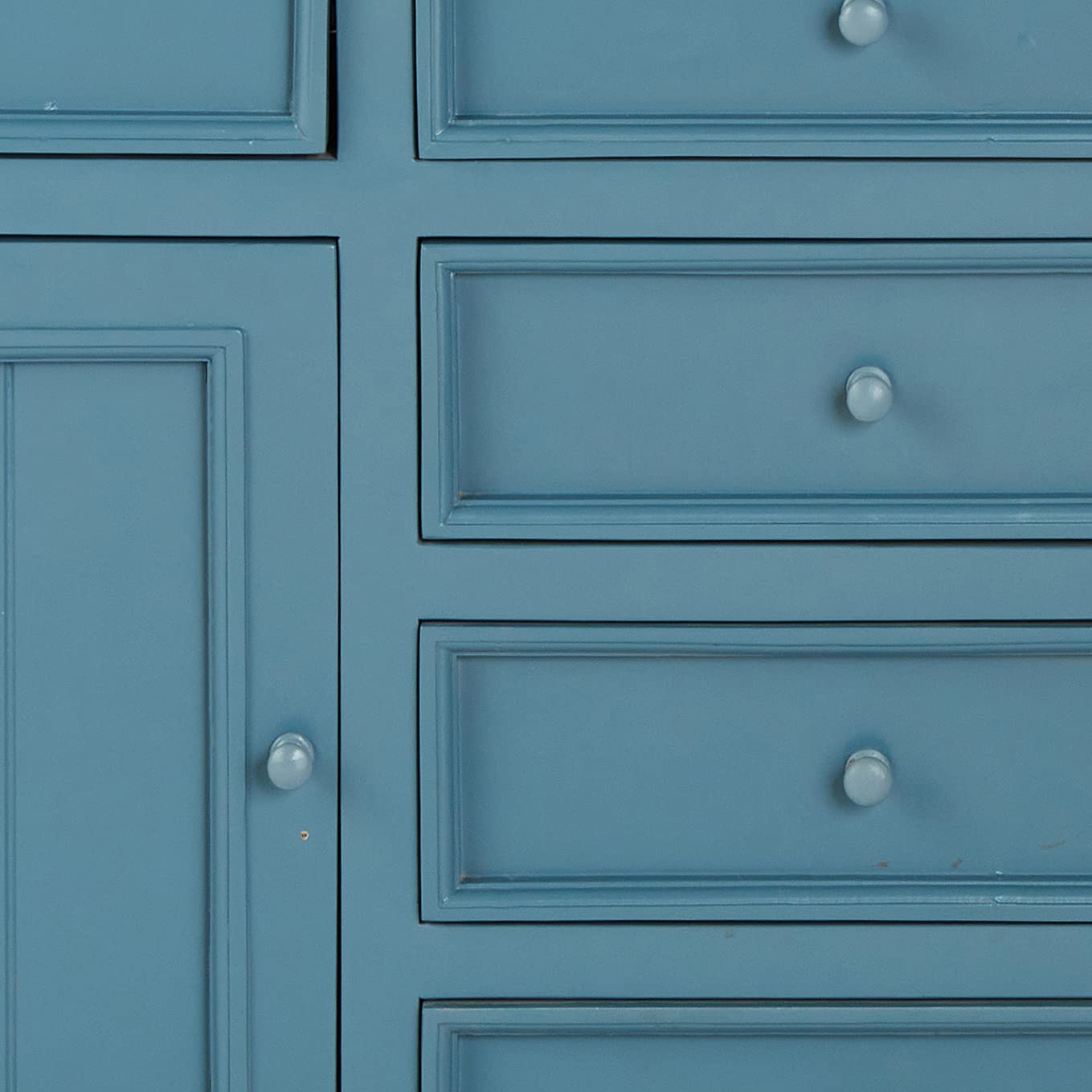 Mango Wood Cubatao Sideboard Storage Cabinet for Living Room 