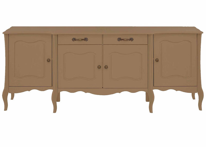 Mango Wood Rosario Sideboard Storage Cabinet for Living Room | Wooden Cabinet for Home 