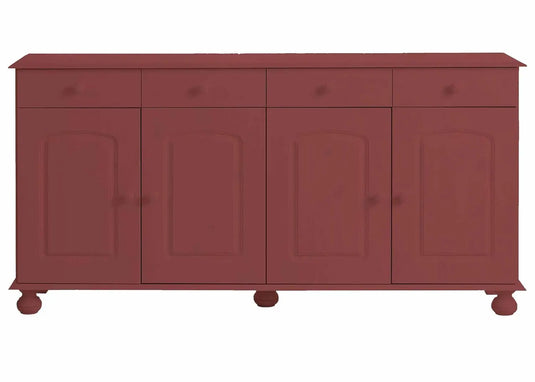 Translation missing: en.APRODZ Solid Wood Campinas Sideboard Storage Cabinet for Living Room | English Vermilion