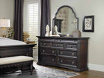 Mango Wood Clet Dresser Decorative Mirror Frame| Wooden Mirror | White Finish 