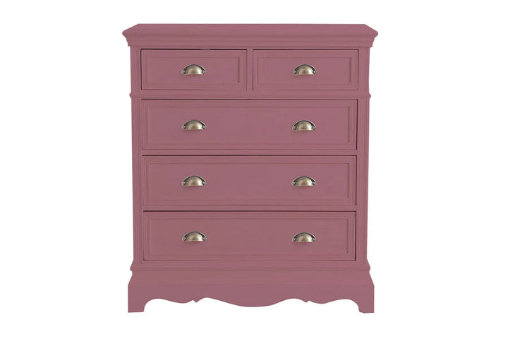 Translation missing: en.APRODZ Mango Wood Storage Cabinet Callao Chest of 5 Drawers Furniture for Living Room | Minsk