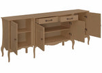 Mango Wood Rosario Sideboard Storage Cabinet for Living Room | Wooden Cabinet for Home 