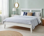 Solid Wood Parma King & Queen Size Bed – Elegant and Stylish Bedroom Furniture Without Storage for a Modern Home 