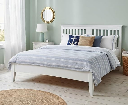 Solid Wood Without Storage Parma Bed for Bedroom Stylish