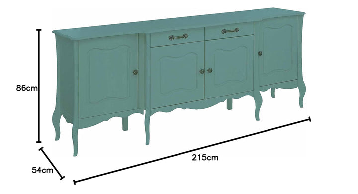 Translation missing: en.Mango Wood Rosario Sideboard Storage Cabinet for Living Room | Wooden Cabinet for Home 