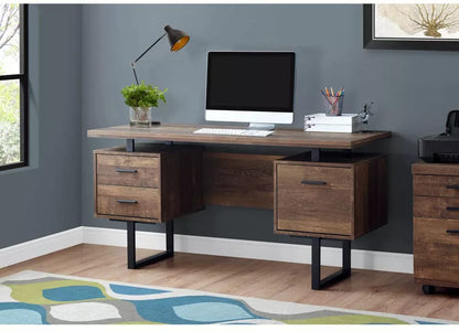 APRODZ Solid Wood Cotter Study Desk Table for Home and Office