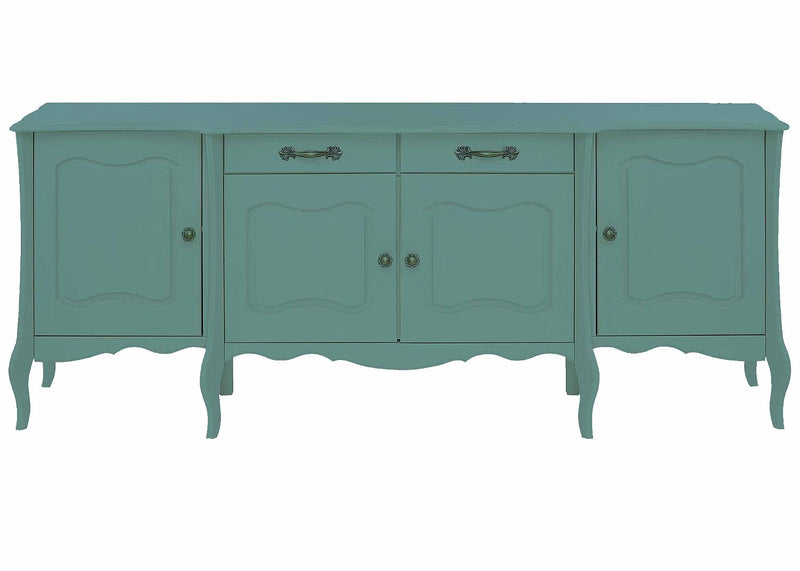 Mango Wood Rosario Sideboard Storage Cabinet for Living Room | Wooden Cabinet for Home 