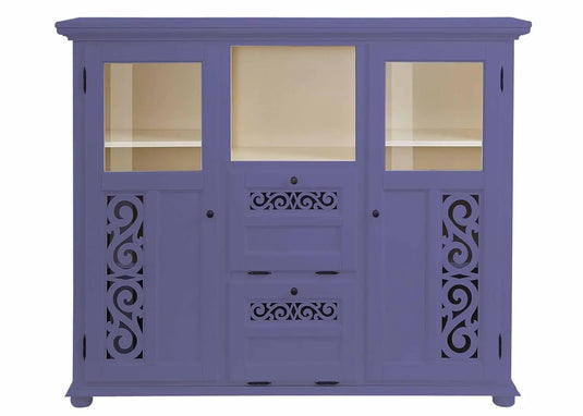 Translation missing: en.APRODZ Soild Wood Fora Sideboard Storage Cabinet for Living Room | Siberian IRIS Finish