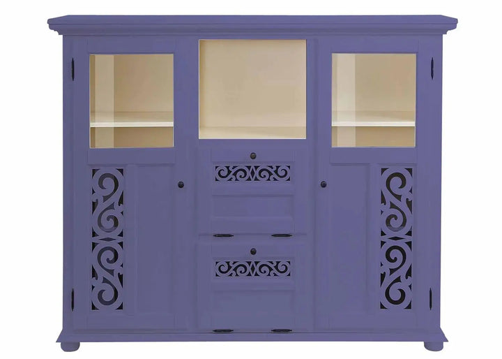 Translation missing: en.Soild Wood Fora Sideboard Storage Cabinet for Living Room | Siberian IRIS Finish 