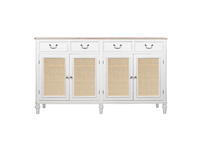 Translation missing: en.Solid Wood Sideboard Cabinet with 3 Drawer Storage Organize Cabinet for Home Dinning Kitchen Living Room &amp; Bedroom Multi Shelves Door Cabinets Hallway Dinning  Cabinets &amp; Storage