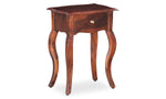 Leego Bedside Table (Light Honey Sheesham) 