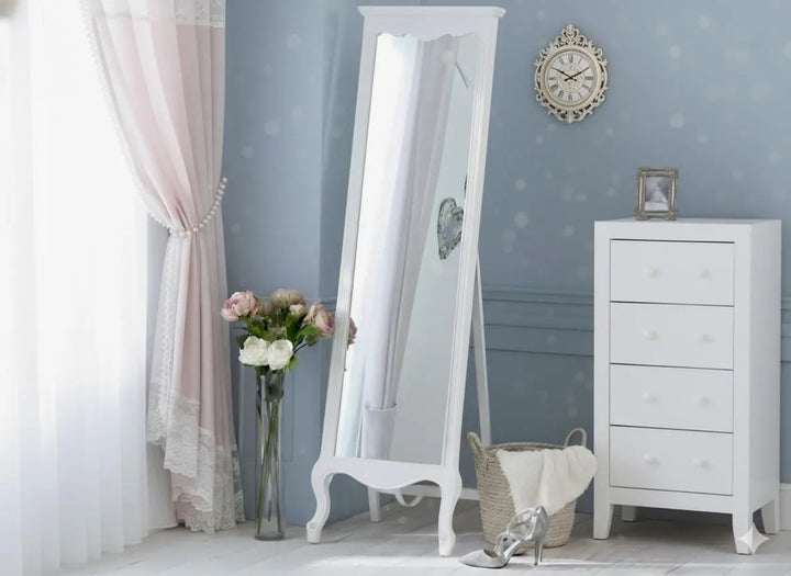 Translation missing: en.Mango Wood Home Decorative Thalo Standing Long Mirror for Living Room, Bedroom, Hotels 