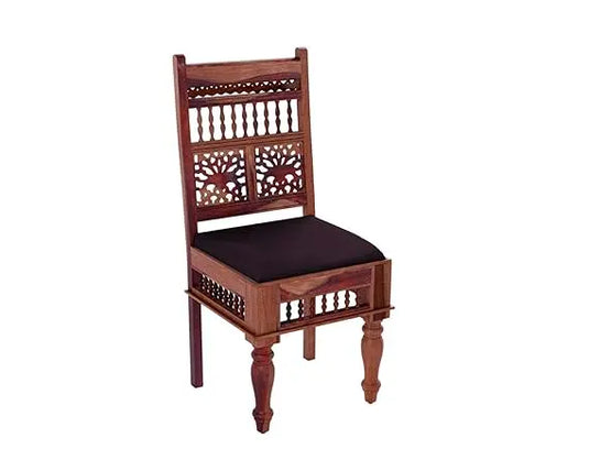 Translation missing: en.Sheesham Wood Norcross 6 Seater Dining Table Set with Bench for Home | Brown Finish 