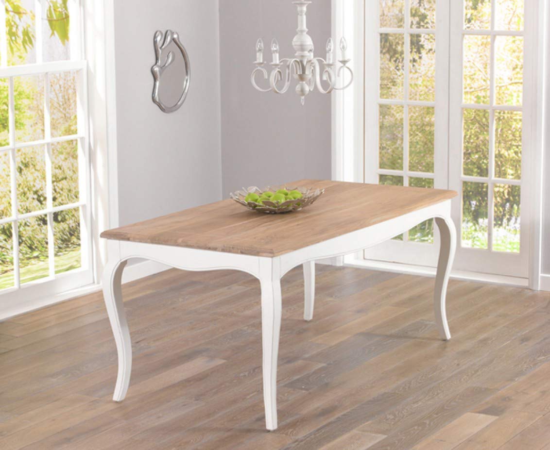 APRODZ Vaughan Dining Table- White