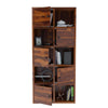 Olga Sheesham Wood 10 Cube Standard Home Office Bookcase