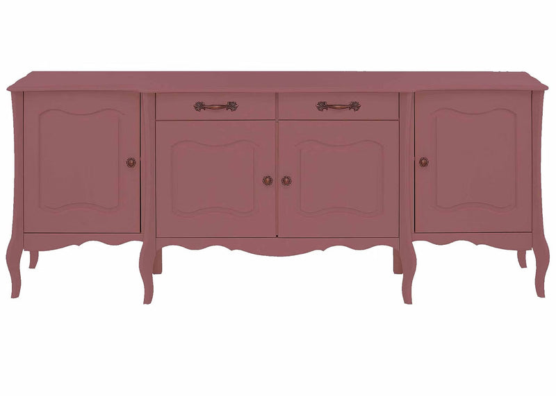 Mango Wood Rosario Sideboard Storage Cabinet for Living Room | Wooden Cabinet for Home 